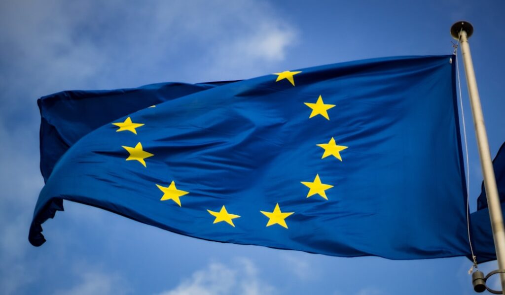 European Union flag, Schengen area